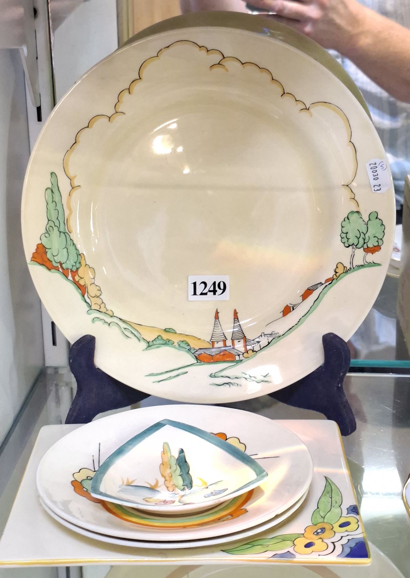 1249 · CLARICE CLIFF STAFFORDSHIRE AND NEWPORT POTTERY