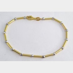 YELLOW AND WHITE GOLD BRACELET - 51543/128