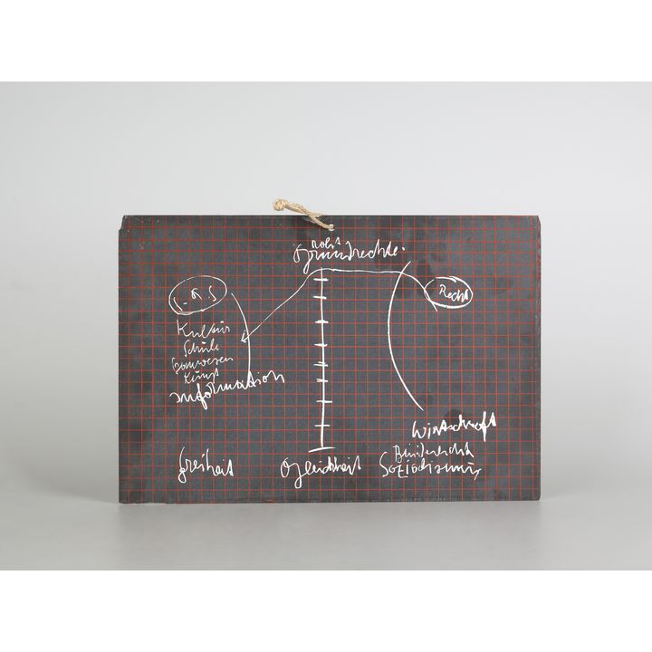 Joseph Beuys Schiefertafel 1972