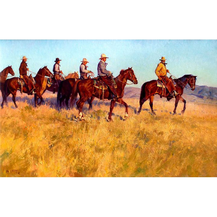 Fall Gathering by Jim Norton (1953- )