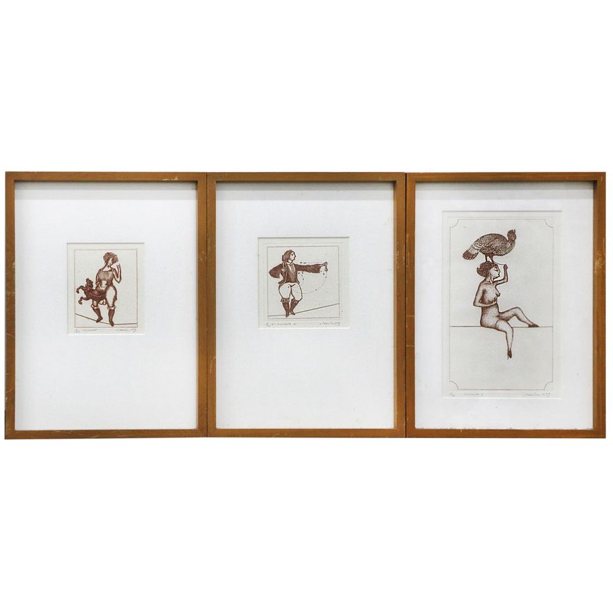 Barry Cleavin 'Tightrope 1, 2, 5'