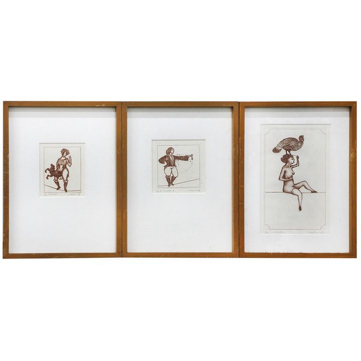 Barry Cleavin 'Tightrope 1, 2, 5'
