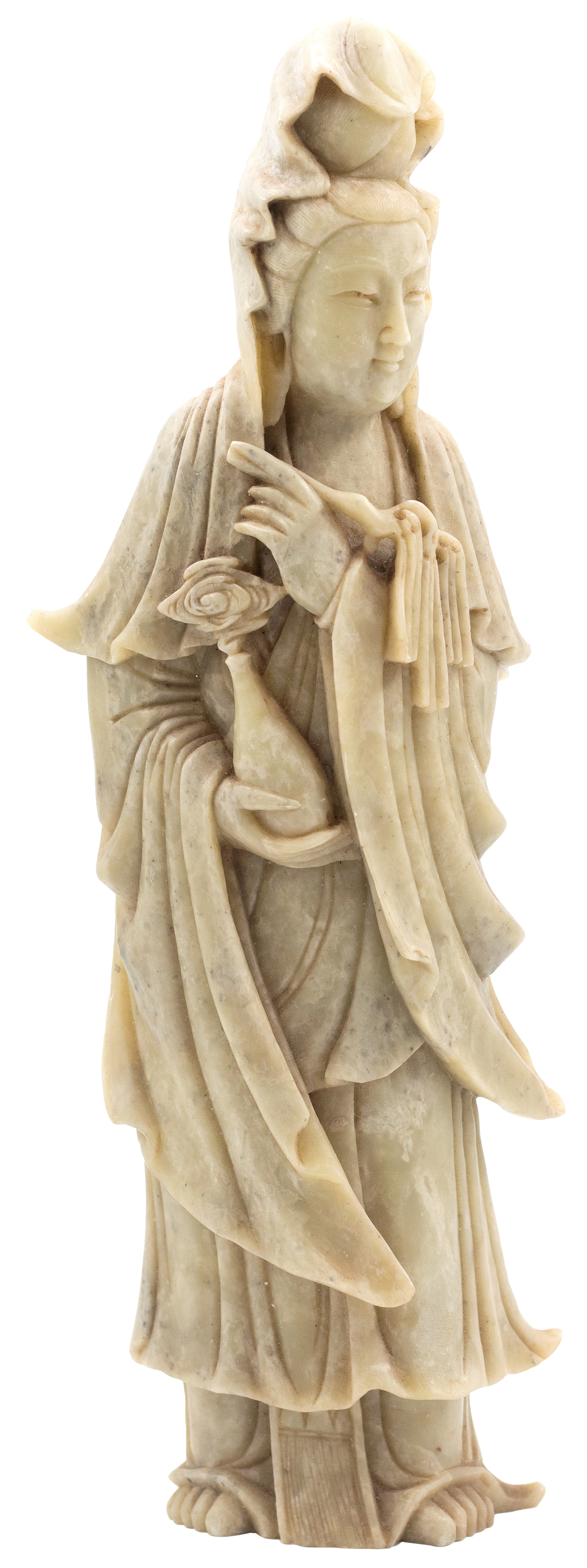 257 · China, Empire, Soapstone Carved Figurine, 1930s, VGC
