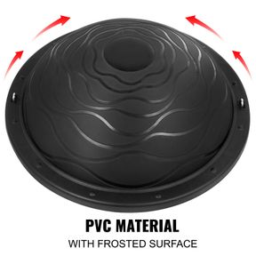 NEW YOGA HALF BALL BALANCE GYM TRAINING BALL 1228807