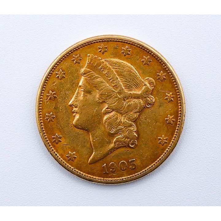 1905-S US $20 Gold Liberty Head Double Eagle