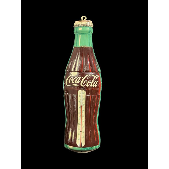 Robertson Coca Cola Coke Tin Metal Thermometer