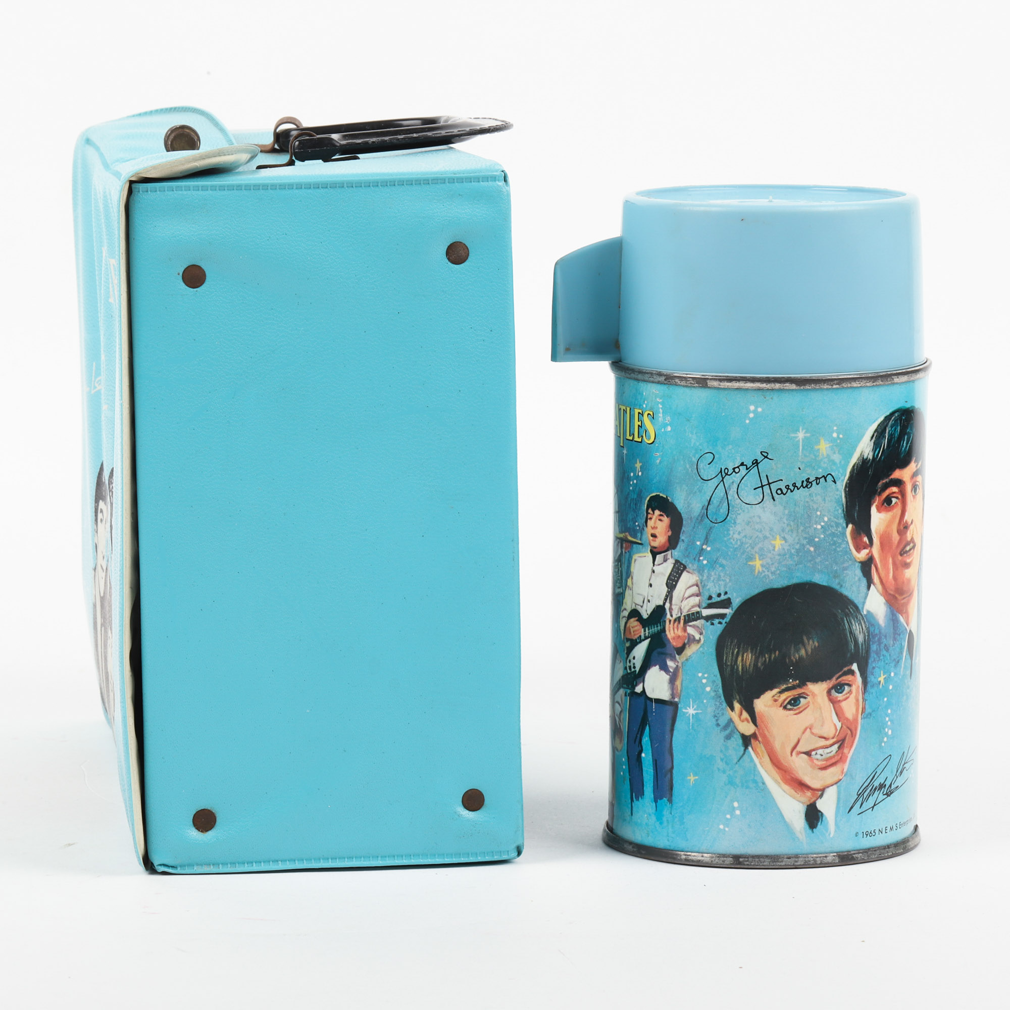 The Beatles Vinyl Lunchbox With Thermos | Miller & Miller Auctions Ltd