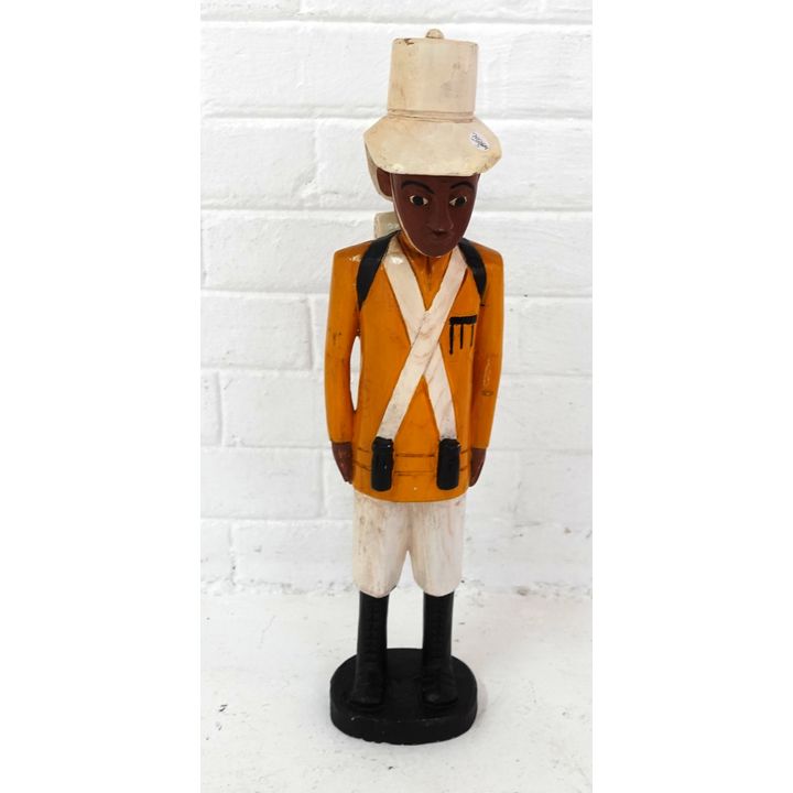 PAINTED WOODEN FIGURE