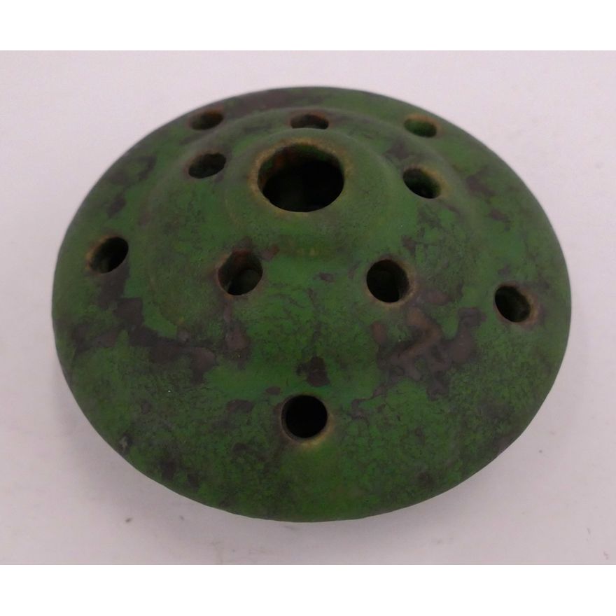 Weller Green Glaze Flower Frog