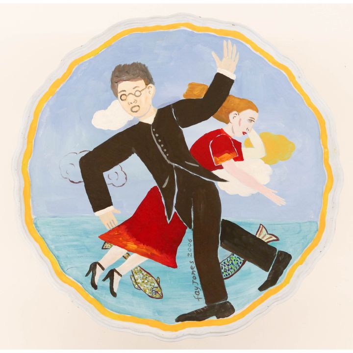 Fay Jones ''Tap Dancing Tilt Top'' 2006 Oil