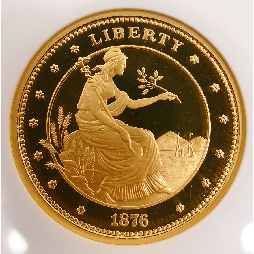 George T. Morgan $100 1 Oz Gold Union Coin, NGC Ultra Cameo Gem Proof