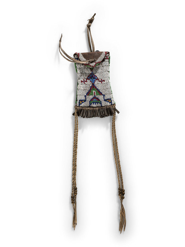 Southern Plains Beaded Strike-a-Light Bag