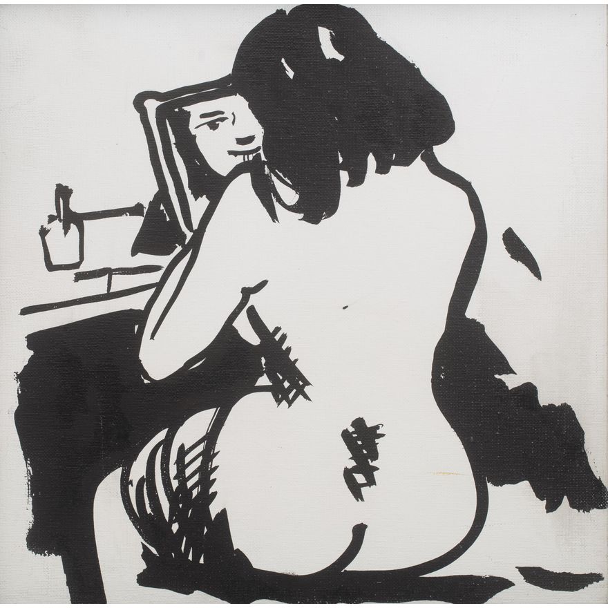 Edward Dwurnik | Ciocia Jadzia, 2008
