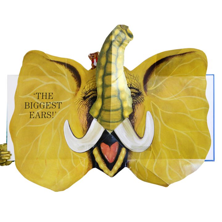 STUCCI, MAVIS [Pop-up Book], Marty and the Big-Eared Elephant