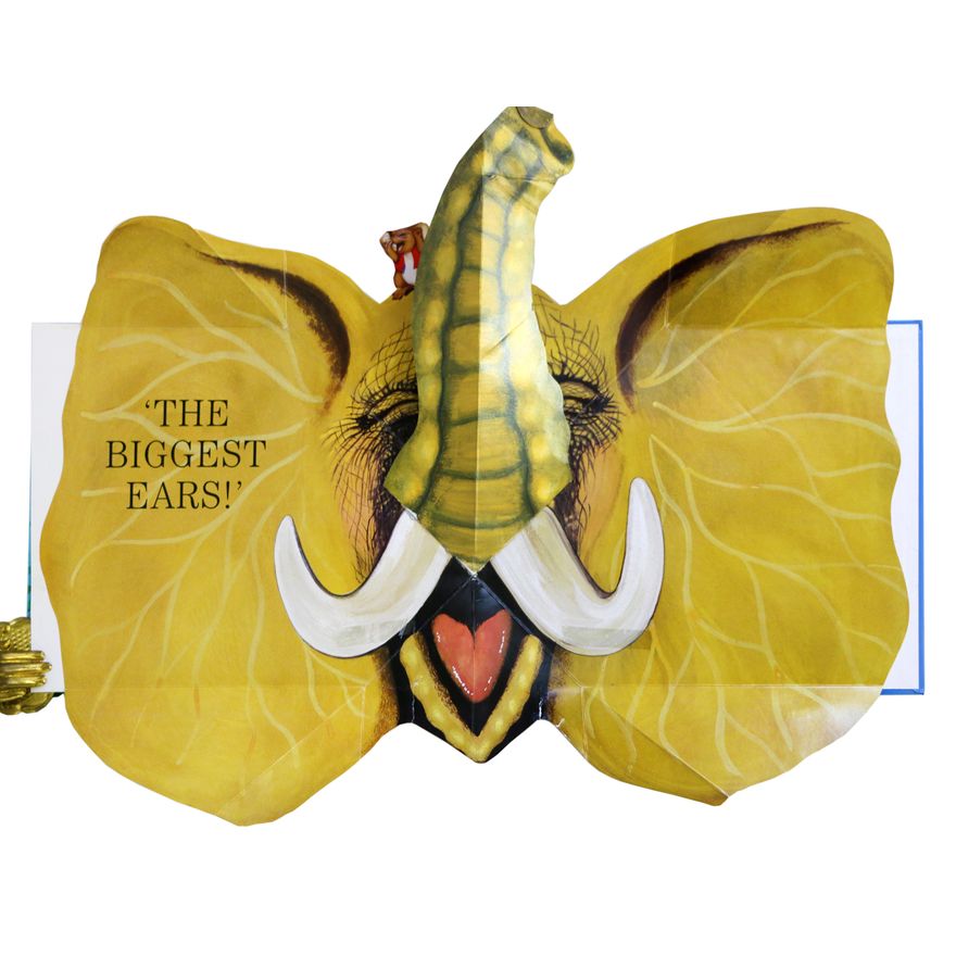 STUCCI, MAVIS [Pop-up Book], Marty and the Big-Eared Elephant