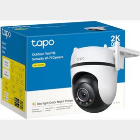 TP-LINK TAPO 2K QHD PAN/TILT OUTDOOR WIRED SECURITY WI-FI CAMERA, 360 VISUAL COVERAGE, STARLIGHT FULL-COLOR NIGHT VISION UP TO 98F