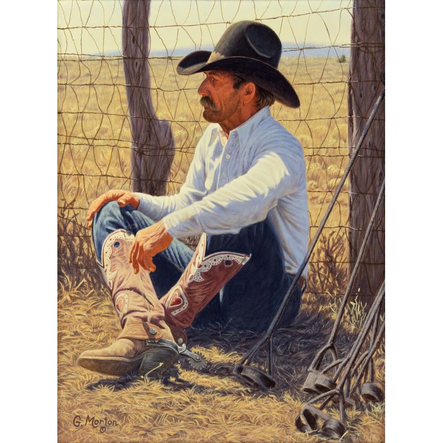 Gary Morton (1951- ): Workin' for the Brand, 1992