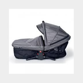 TFK Multi X Carry Cot Grey Carry Cot that coverts to a seat for the TFK Joggster Stroller Range |