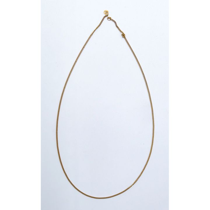 Box 18k Curb Link Chain 20'' - 5.5 Grams