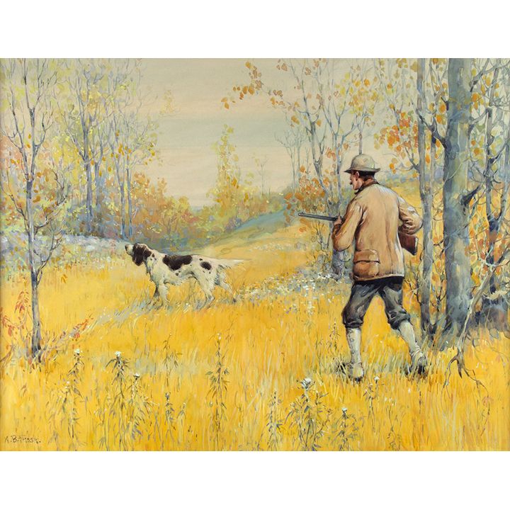 Arthur Burdett Frost (1851-1928), Fall Shooting