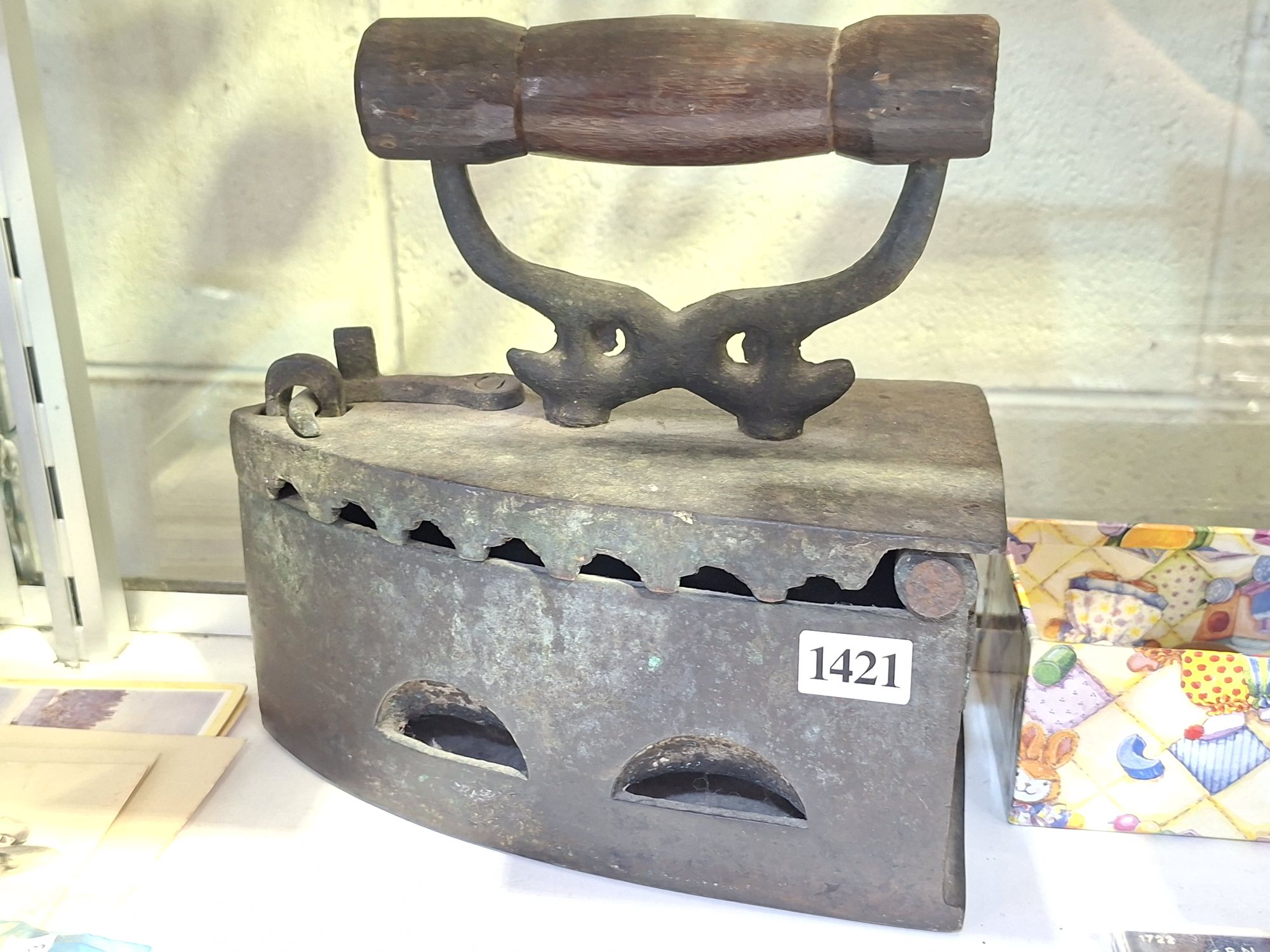 ANTIQUE COAL IRON