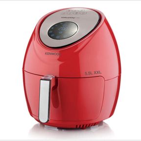 Kenwood 5 5 Litre kHealthy Fry XXL Digital Air Fryer Red HFP50.000RD Red / Silver |