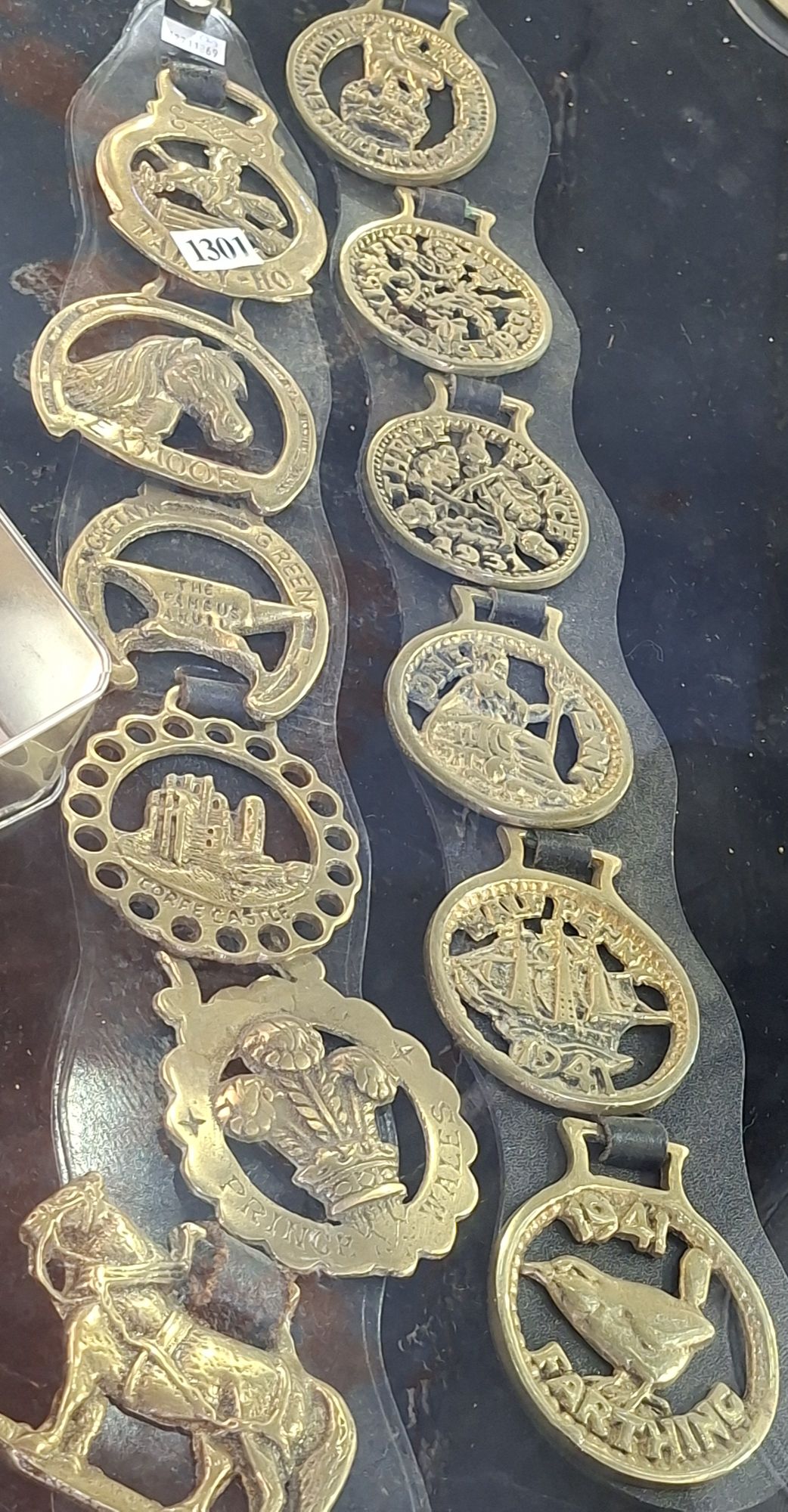 Horse Brasses On Leather Mounts