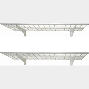 48-BY-24" HYLOFT 00630 48-BY-24 WALL SHELF, 2-PACK