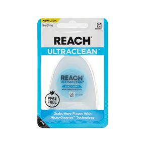 REACH ULTRACLEAN DENTAL FLOSS MINT 30 YARDS (PACK OF 9)