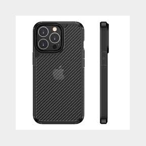 Carbon Crystal Case Tempered Glass for iPhone 13 Pro - Transparent Bar 9901077478475- 51748/10463 AS B1 (S9)