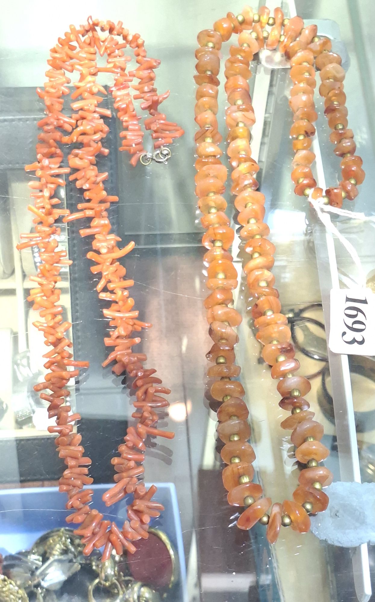 Carnelian Stone Necklace