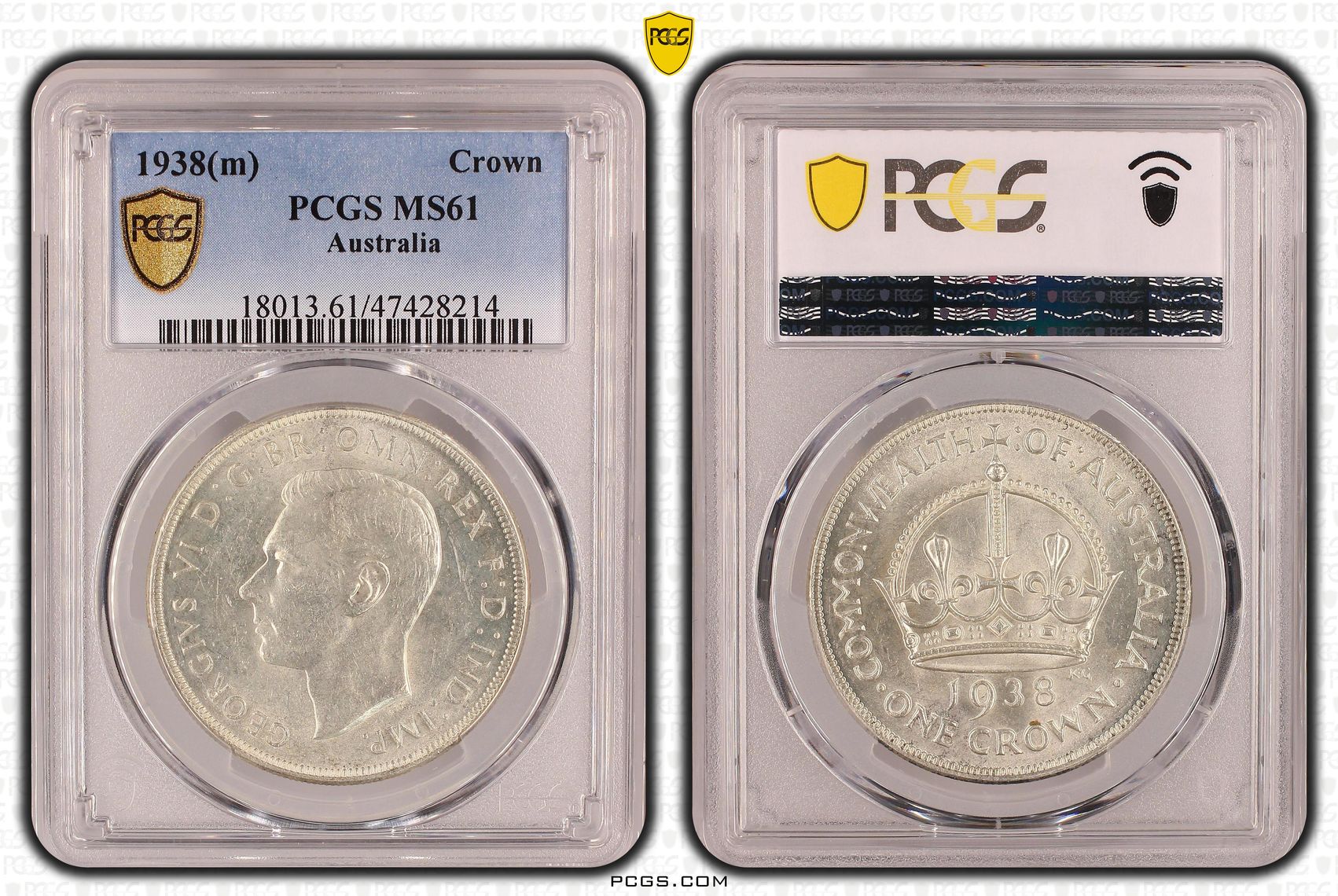 Crown, 1938(m), PCGS MS 61