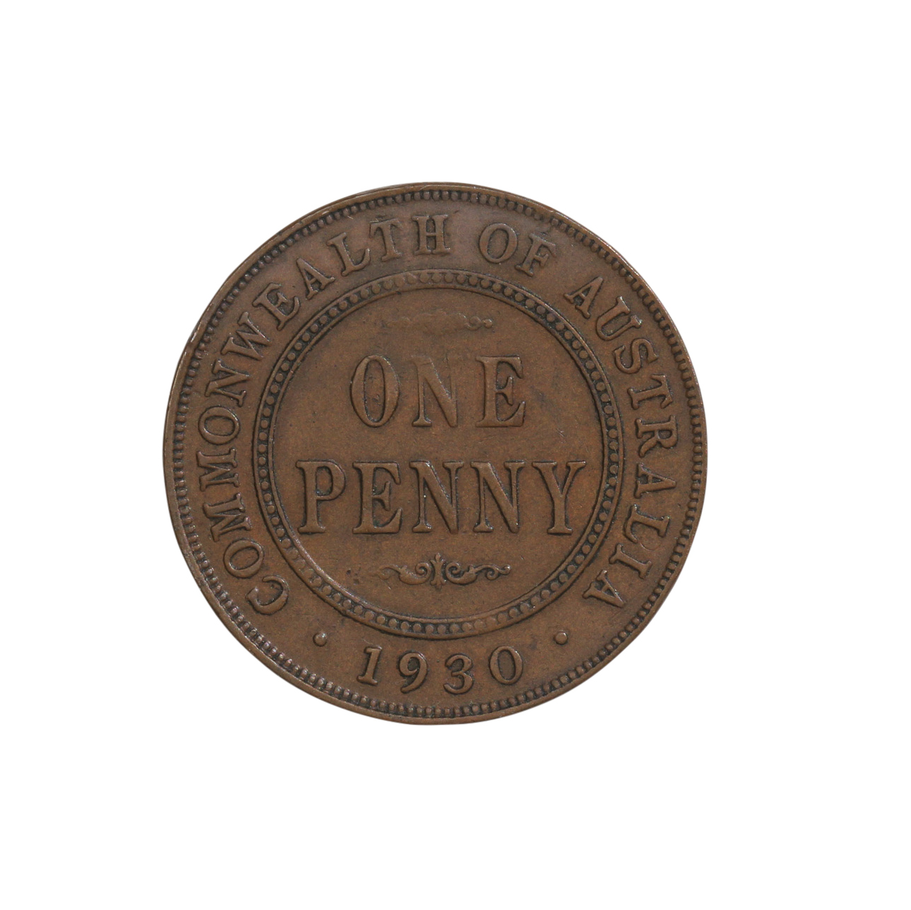 920. · George V, Penny, 1930, gFine