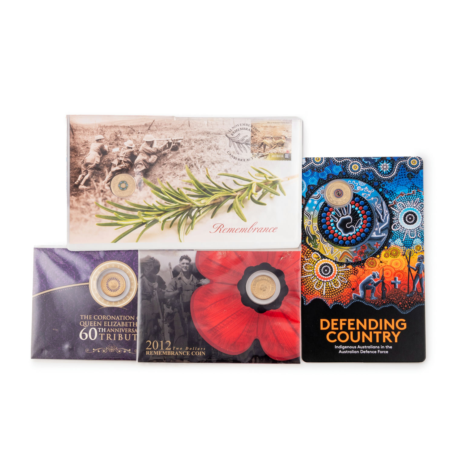 Various Commemorative, Two Dollars, 2012 - 2021, UNC
