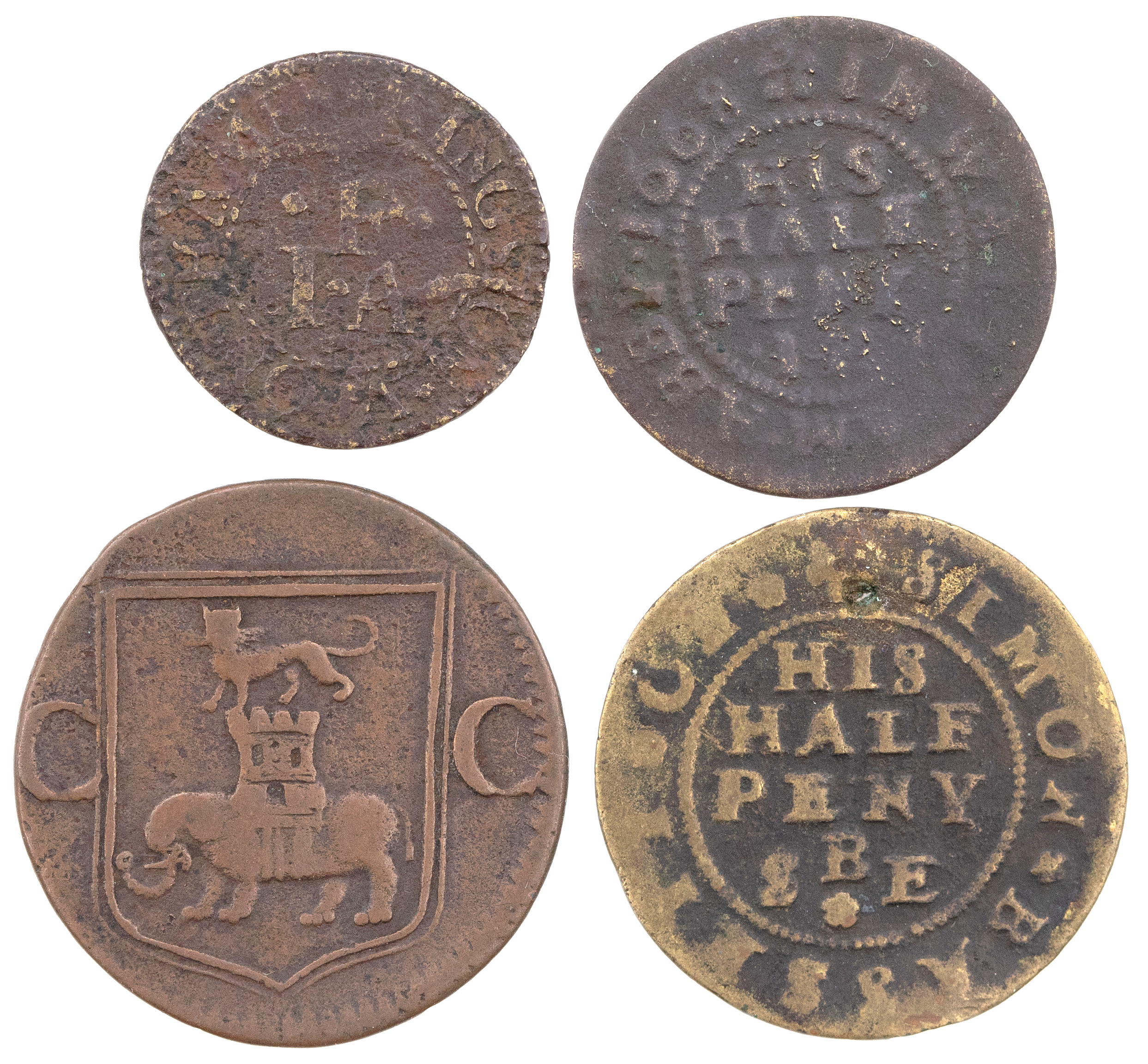 Great Britain, Kingston, Surrey, Farthing, c.1660, gFine