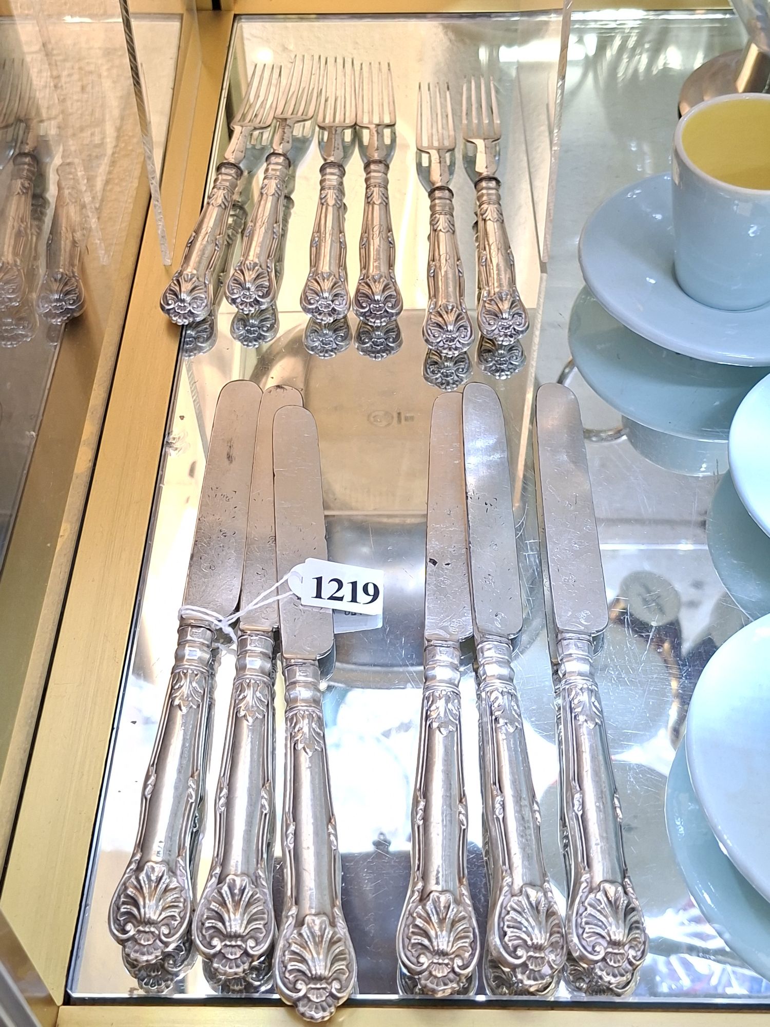 Victorian Sterling Silver Fruit Cutlery Set