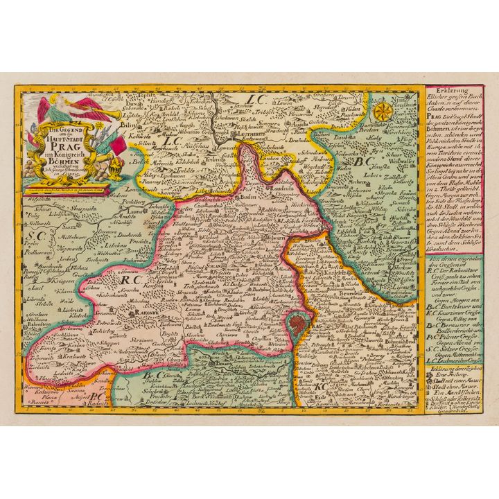 Johann Georg Schreiber | Die gegend un die Hauptstadt Prag…