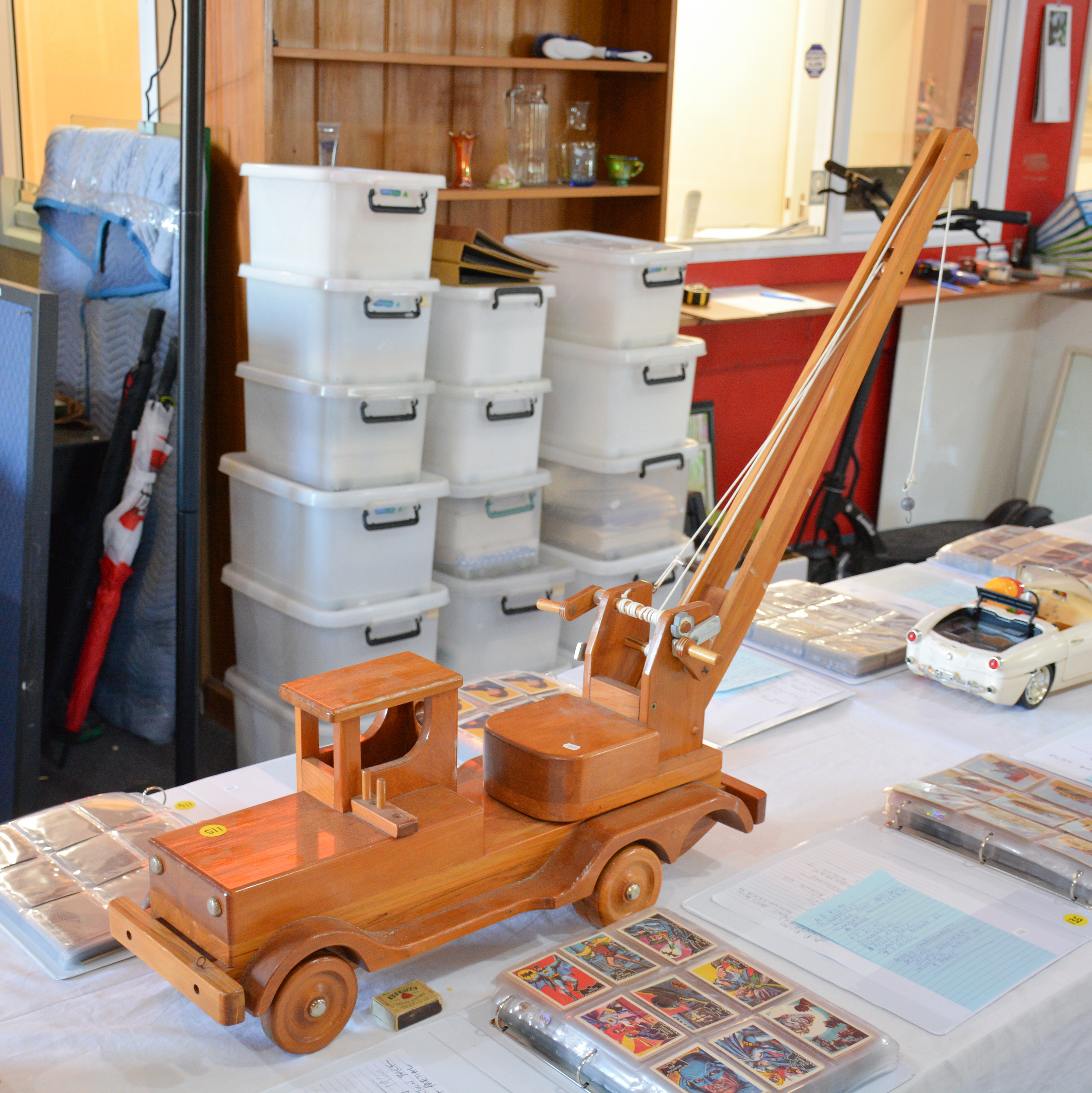 Very Nice Wooden Tow Truck — sold at auction in New Zealand for $25