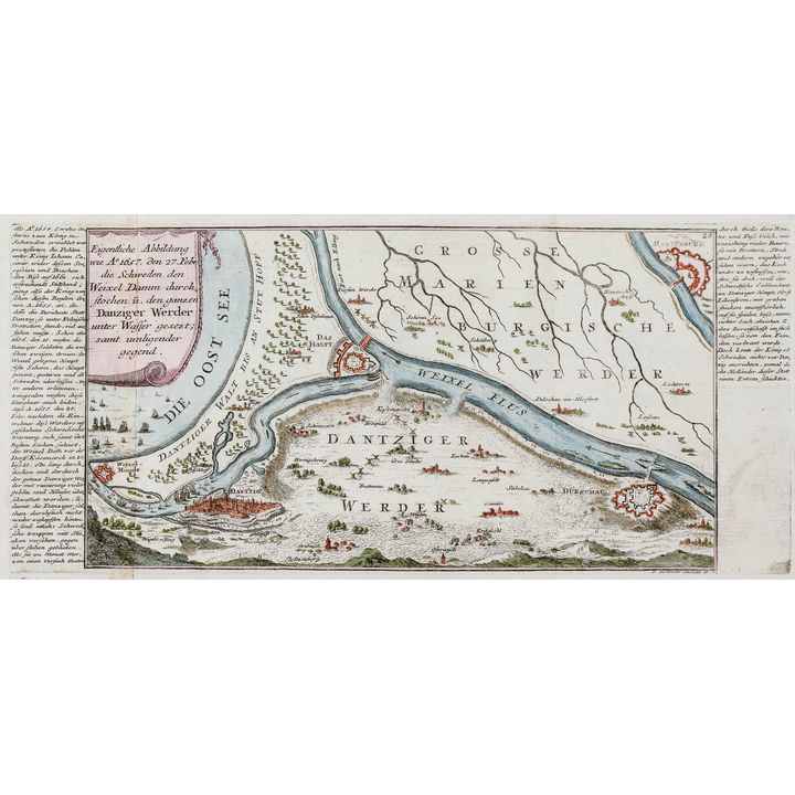 Bodenehr Gabriel | Eigentliche Abbildung wie A?1657. den 27 Febr. die Schweden…