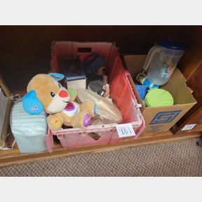 Misc Kitchen Items, Household and Talking Bear