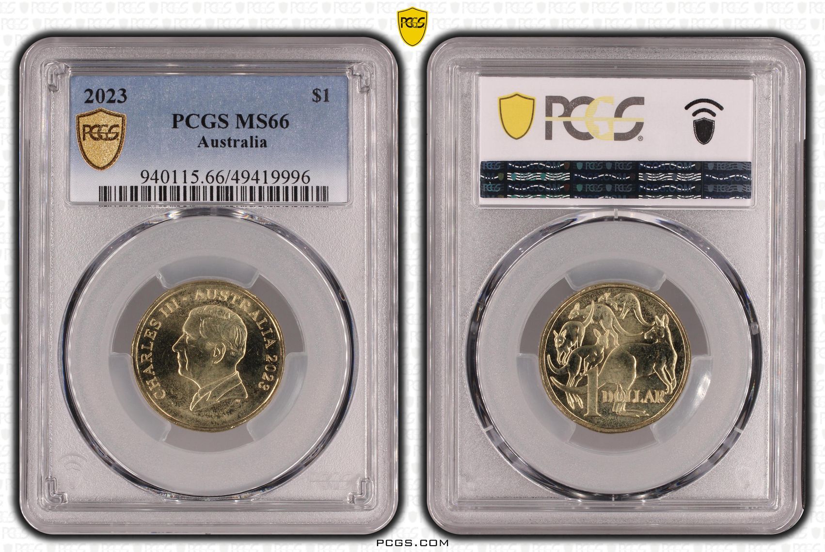 One Dollar, 2023, PCGS MS66