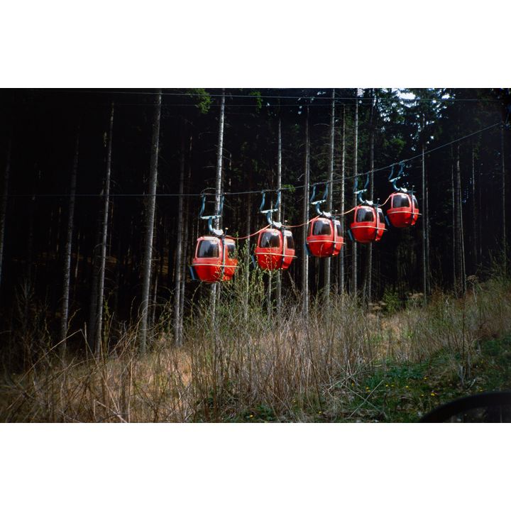 Peter Doig Untitled (Gondolas), from the series: Photos 1-9 2000