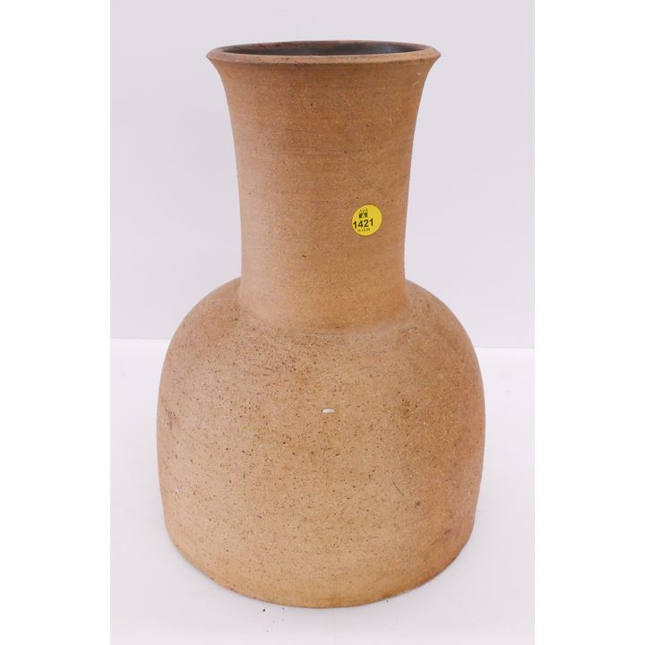 Clayton James Attributed Stoneware Vase- 13''