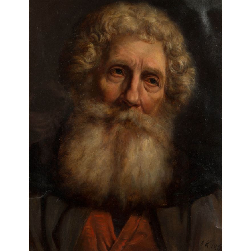 Aleksander Kotsis | Portret mężczyzny, 1863 r.