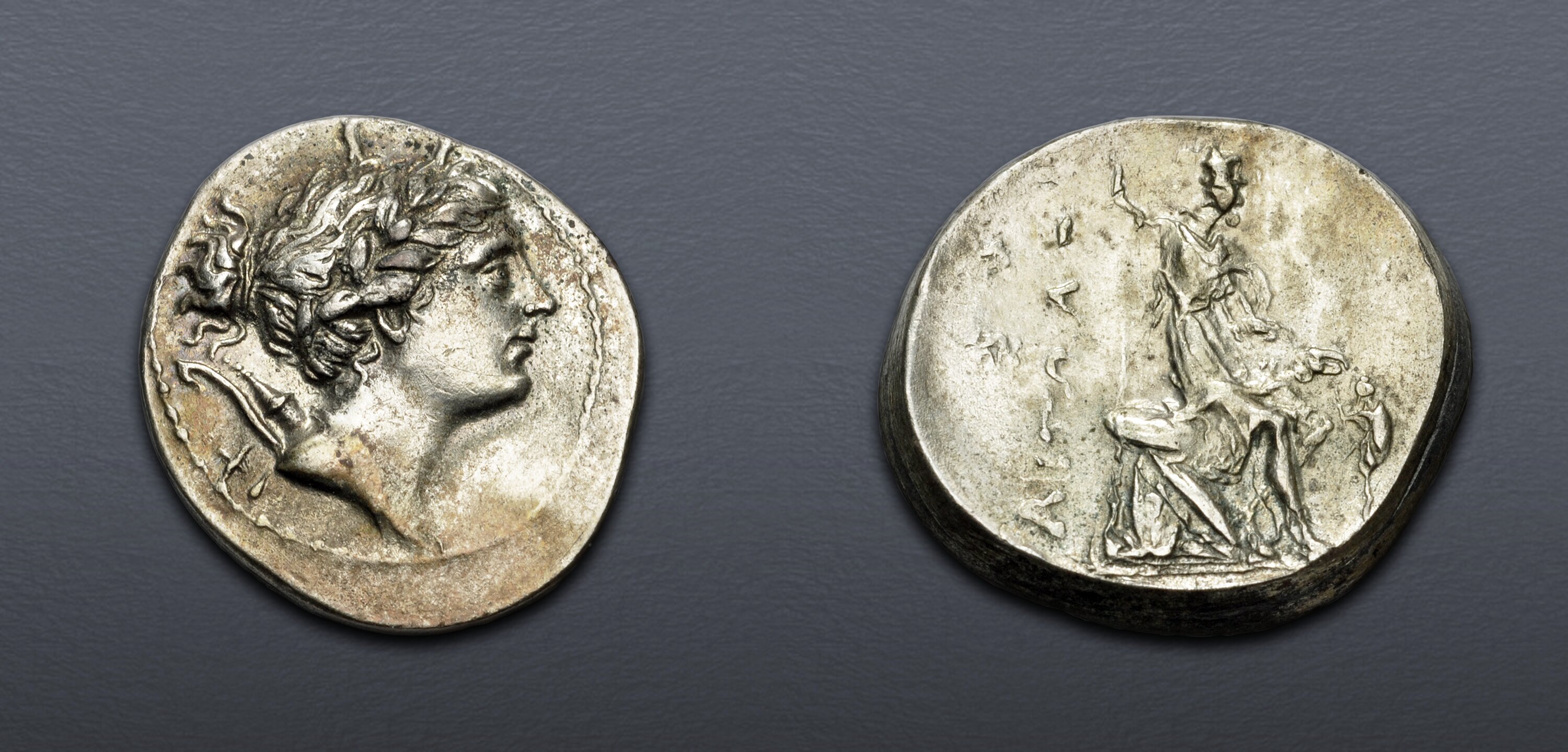 ELECTROTYPES, AITOLIA. Aitolian League. Circa 220-205 BC. Electrotype ...