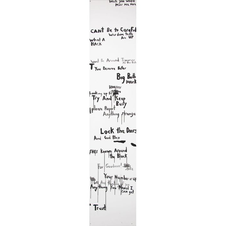 Richard Lewer 'Panel 11: Please report anything strange (2010)'