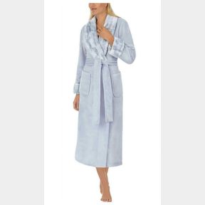 CAROLE HOCHMAN TEXTURED PLUSH WRAP ROBE SIZE M