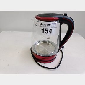 MELLERWARE KETTLE 360 DEGREE CORDLESS GLASS RED 1.8L 2200W - KETTLE 360 DEGREE CORDLESS GLASS RED 1.8L 2200W