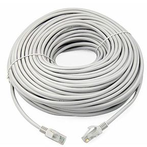 Ethernet Lan Network Cable CAT 6 Grey 50 m | NOT TESTED