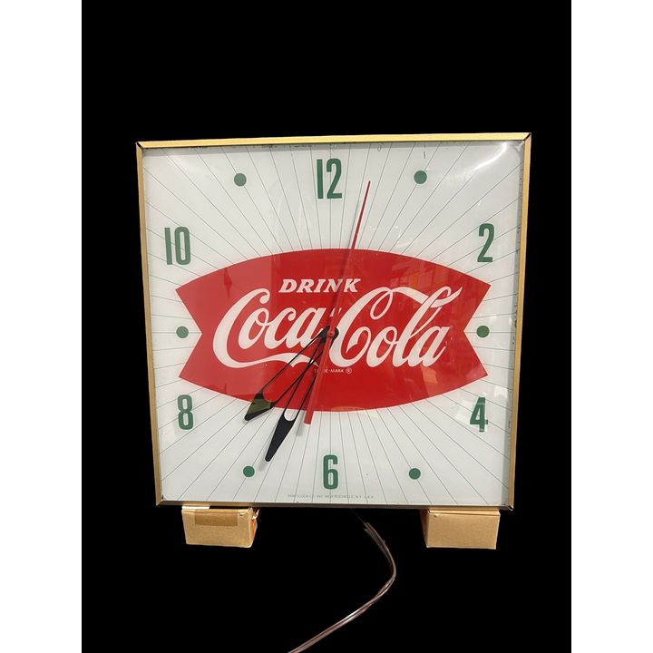 Drink Coca Cola Coke Soda Pam Clock